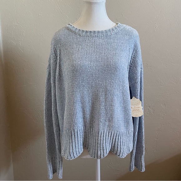 Altar'd State top, Size Small, Color: Blue - Picture 1 of 3